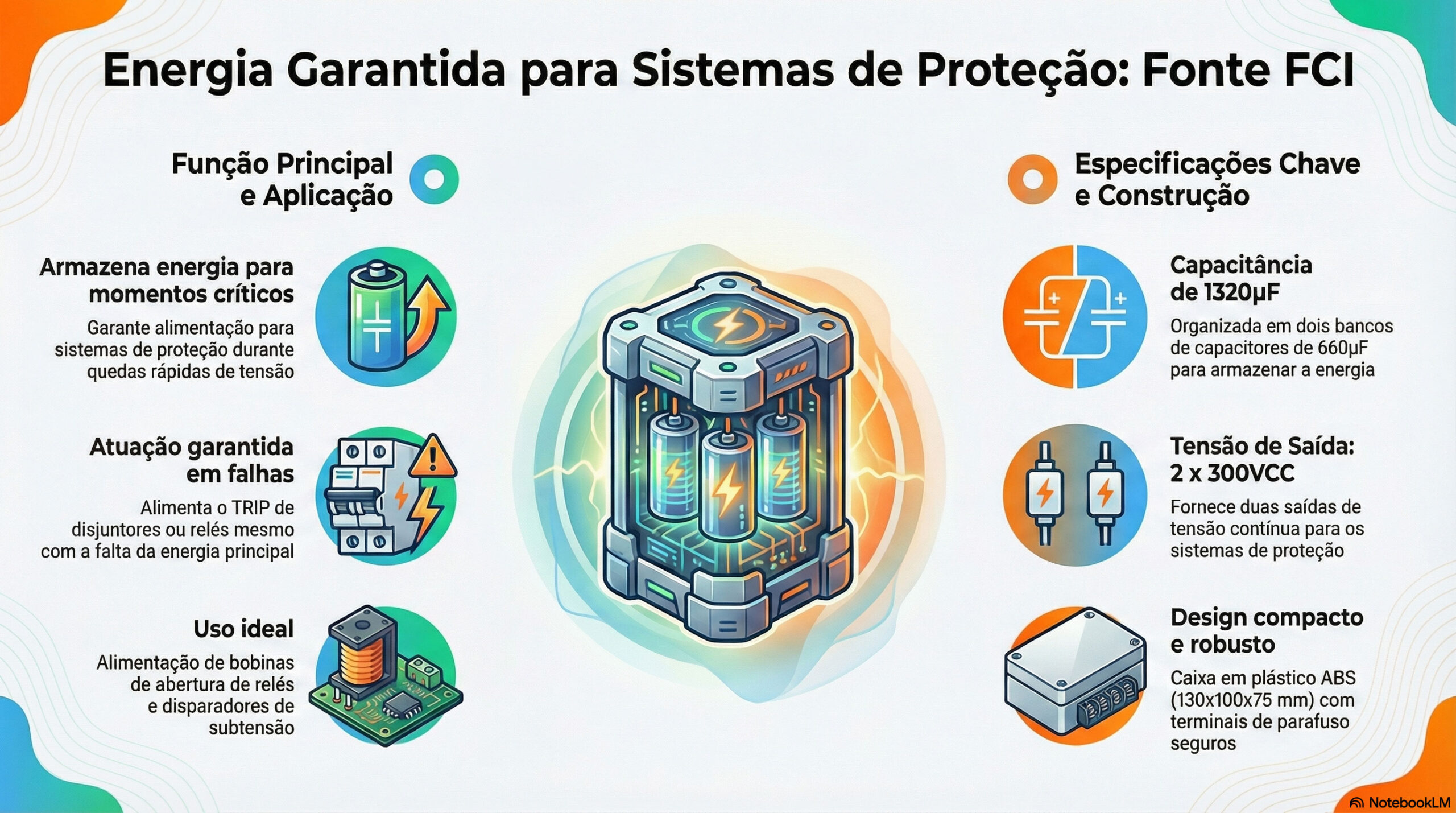 FCI – Fonte Capacitiva Auxiliar