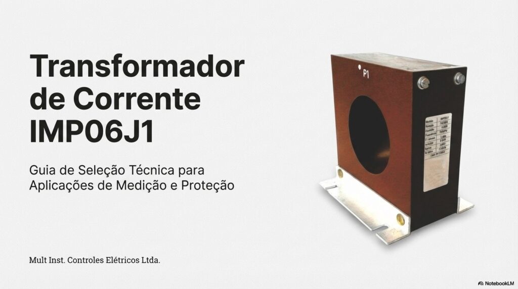 IMP06J1 – Transformador de Corrente Classe 0,6kV