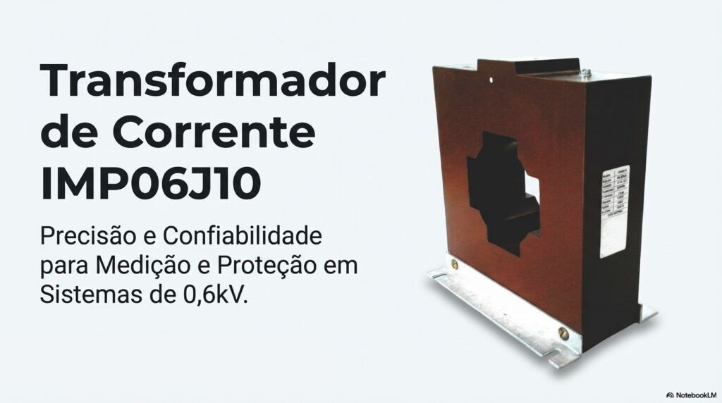 IMP06J10 – Transformador de Corrente Classe 0,6kV