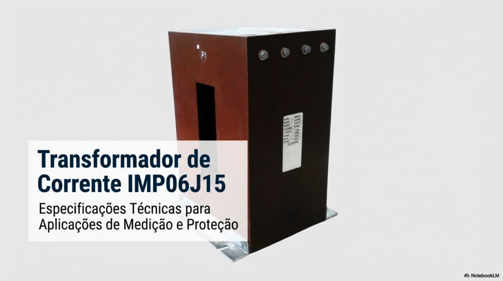 IMP06J15 – Transformador de Corrente Classe 0,6kV