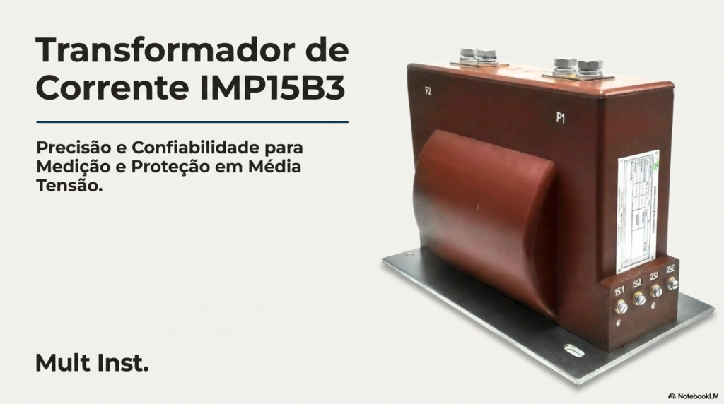 IMP15B3 – Transformador de Corrente Classe 15kV