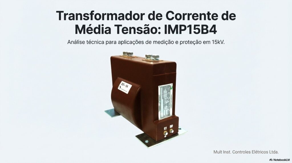 IMP15B4 – Transformador de Corrente Classe 15kV