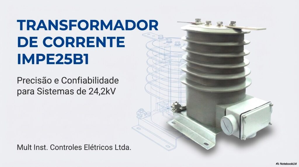 IMPE25B1 – Transformador de Corrente Classe 24,2 kV