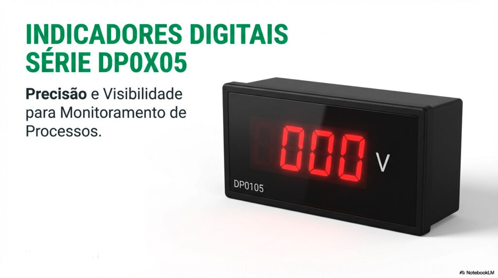 DP0X05 – Indicador Digital 3 dígitos