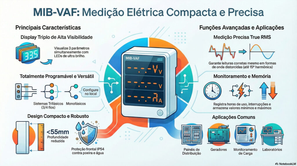Medidor Digital MIB-VAF
