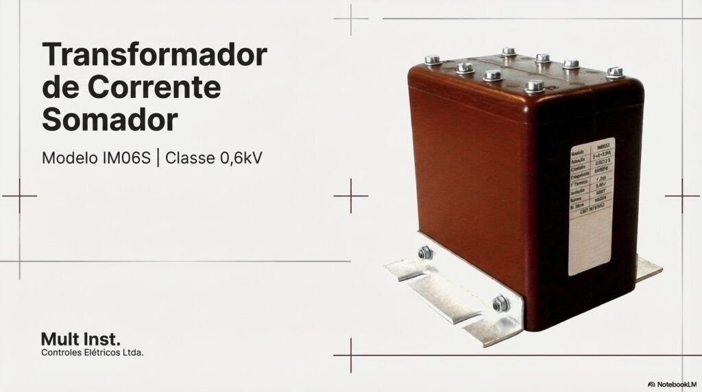 IM06S- Transformador de Corrente Somador