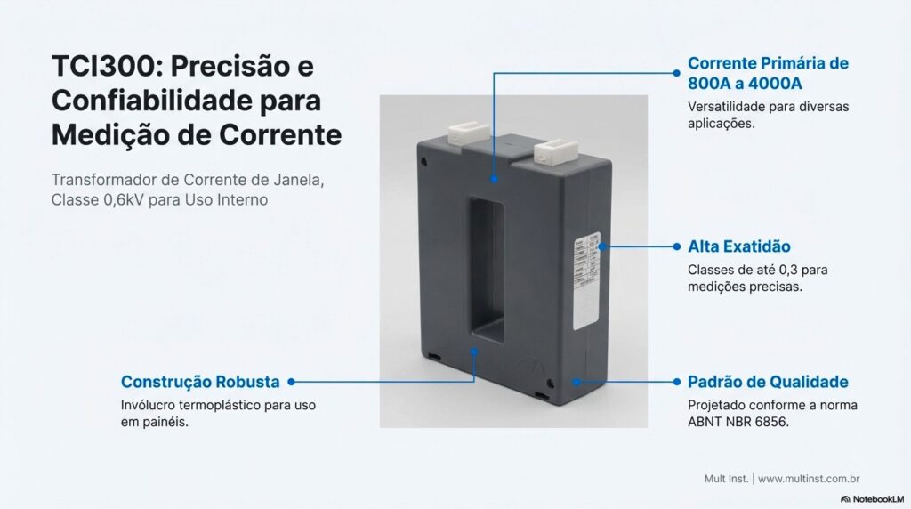 TCI-300-Transformador de Corrente