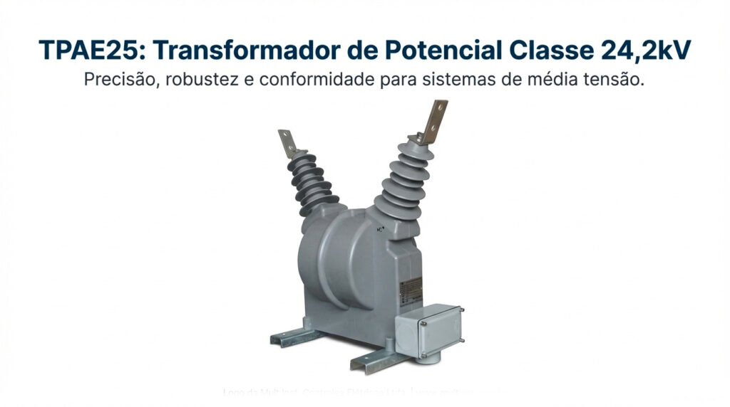 TPAE25 – Transformador de Potencial Classe 24,2kV